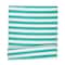 DII® Aqua & White Stripe Outdoor Rug, 4ft. x 6ft.